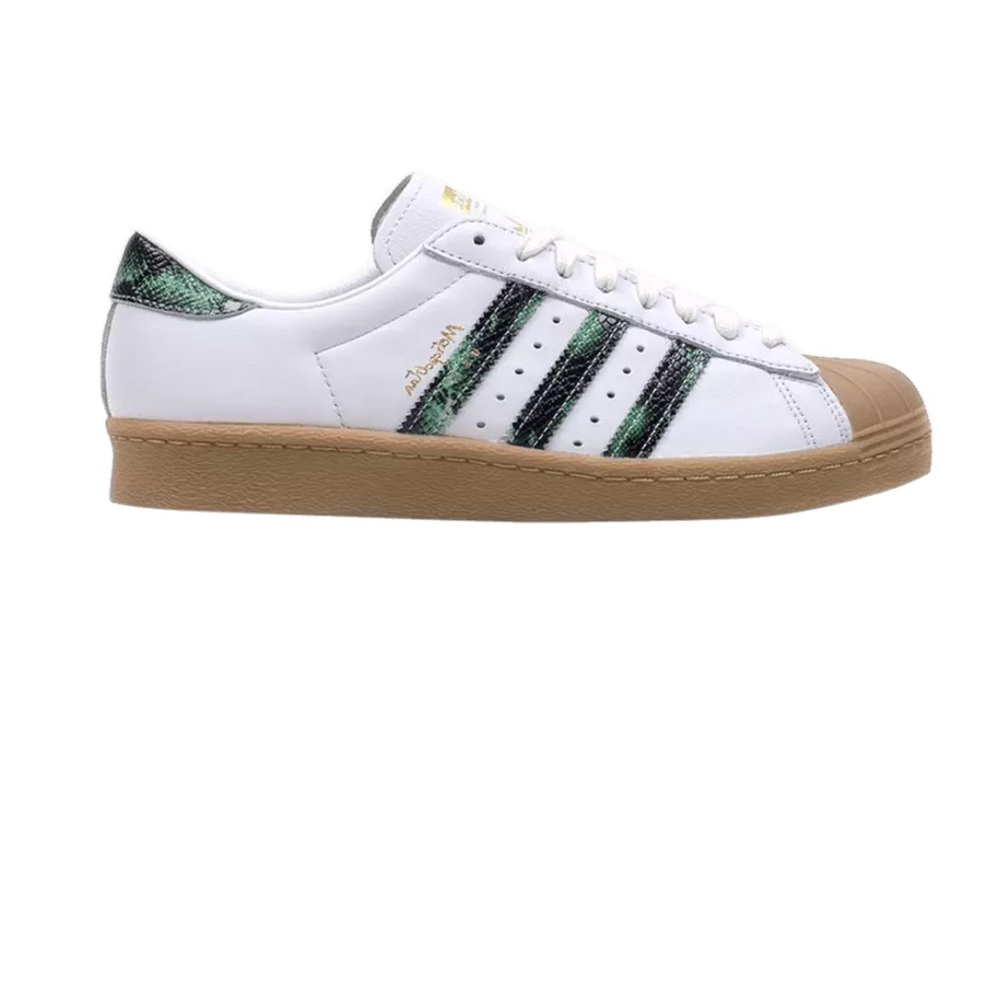 Adidas metropolitan x supreme superstar 80s shoes